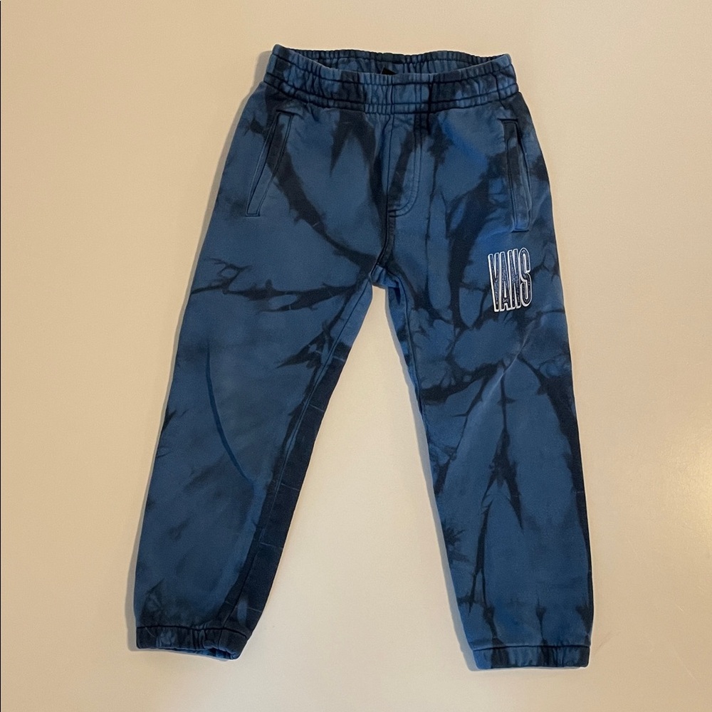 Vans Kids Blue Tie-Dye Sweatpants